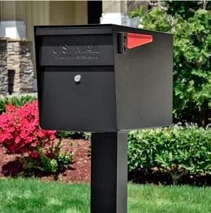 Mailboss Curbside Locking Security Mailbox - U.S. Post Master Approved