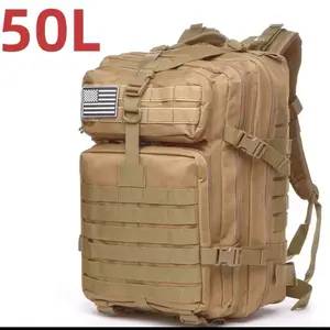 25L/50L 1000D Nylon Waterproof Trekking Fishing Hunting Bag Backpack Outdoor Rucksacks Tactical Sports Camping Hiking