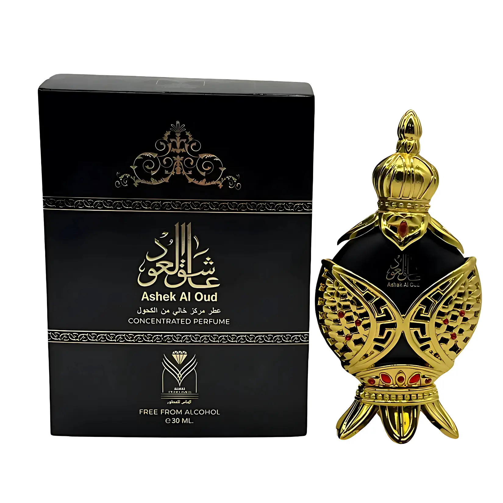 Unisex Ashek Al Oud Oil By Almas Pure Concentrated Oil 30ML