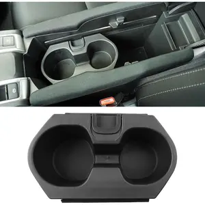 Cup Holder Insert Accessories for Honda Civic 2016-2021 Lx Ex Si Sport Hatchback Coupe Sedan Insight,Center Console Drink Bottle Cup Holder Adapter Replace