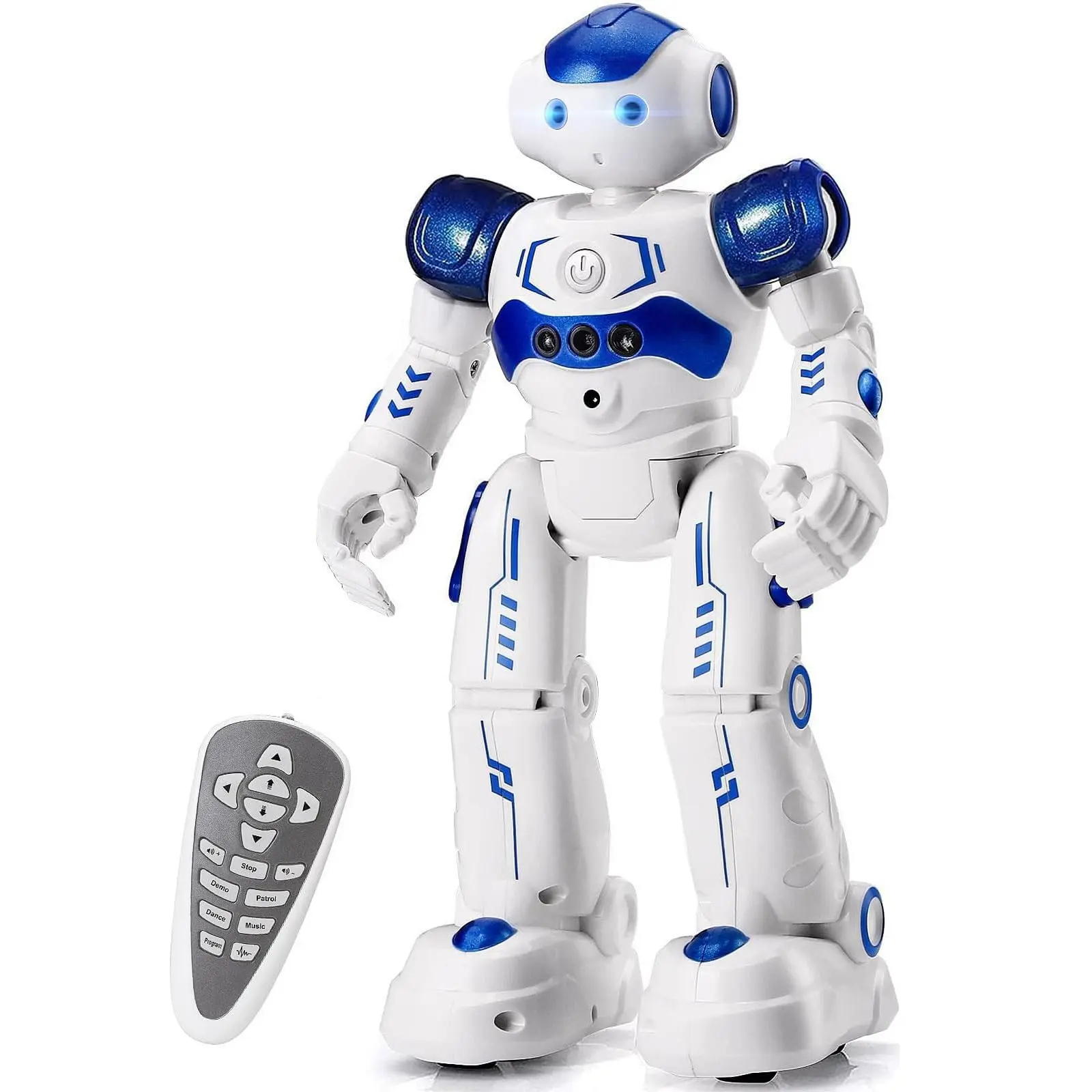 KingsDragon RC Robot Toys for Kids, Gesture & Sensing Programmable Remote Control Smart Robot for Age 3 4 5 6 7 8 Year Old Boys Girls Birthday Gift Present,graduation gifts