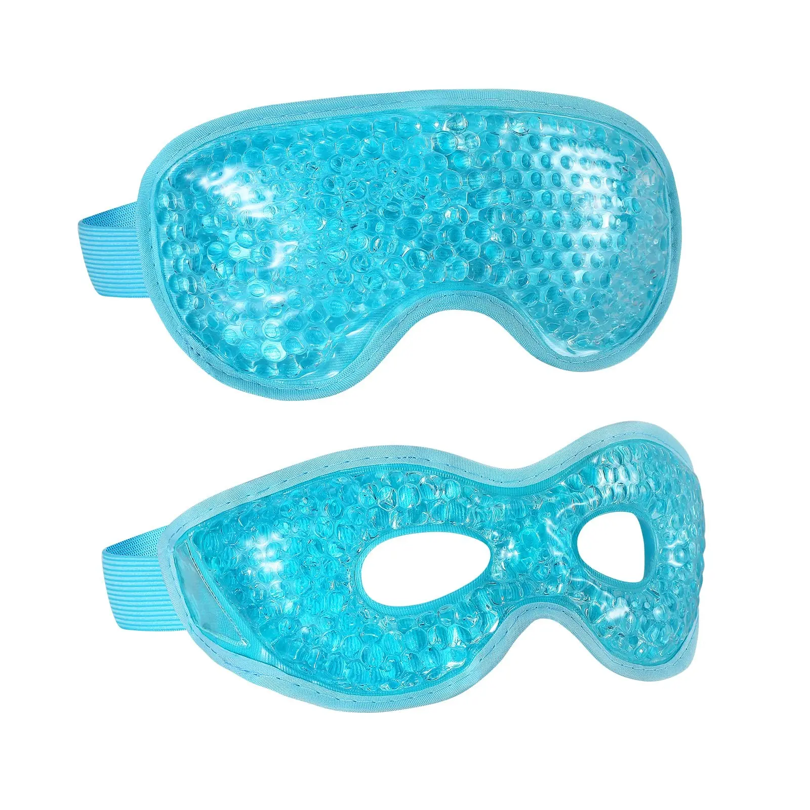 Reusable Cold Therapy Gel Bead Eye Mask, Cooling Eye Mask, Chill Eye Mask, Reduces Puffiness & Dark Circles, Effective for Dry Eyes & Migraine Pain Management