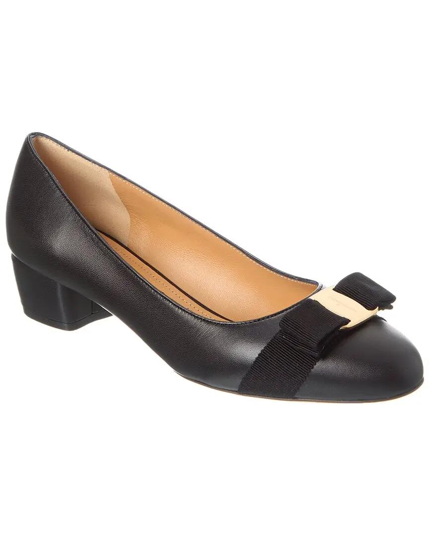 Ferragamo Vara Bow Leather Pump Ferragamo Vara Bow Leather Pump
