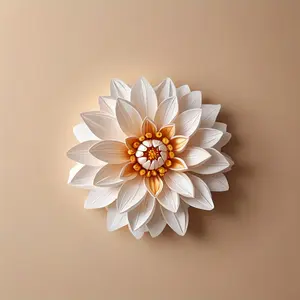 Lotus shaped silicone mold set (2 pieces), perfect for making candles, decorations, soap and clay resin. These tools are perfect for making pendants and personalized gifts for occasions such as Valentine's Day and Thanksgiving.