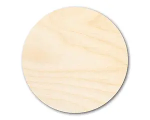 Unfinished Wood Circle Round | Circle Blank | DIY Craft Cutout | Up to 36"