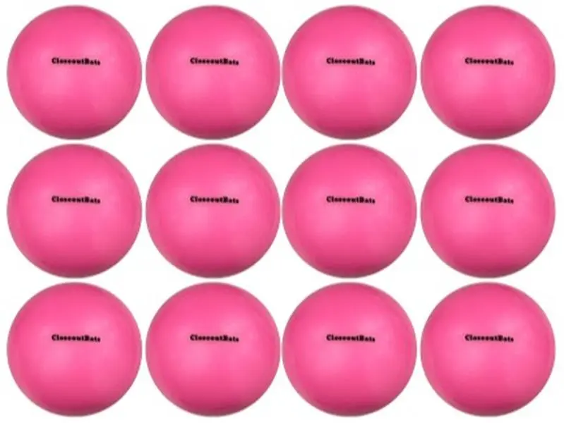 CloseoutBats Pink Heavy Training Softballs -- 12-Pack CloseoutBats Pink Heavy Training Softballs -- 12-Pack