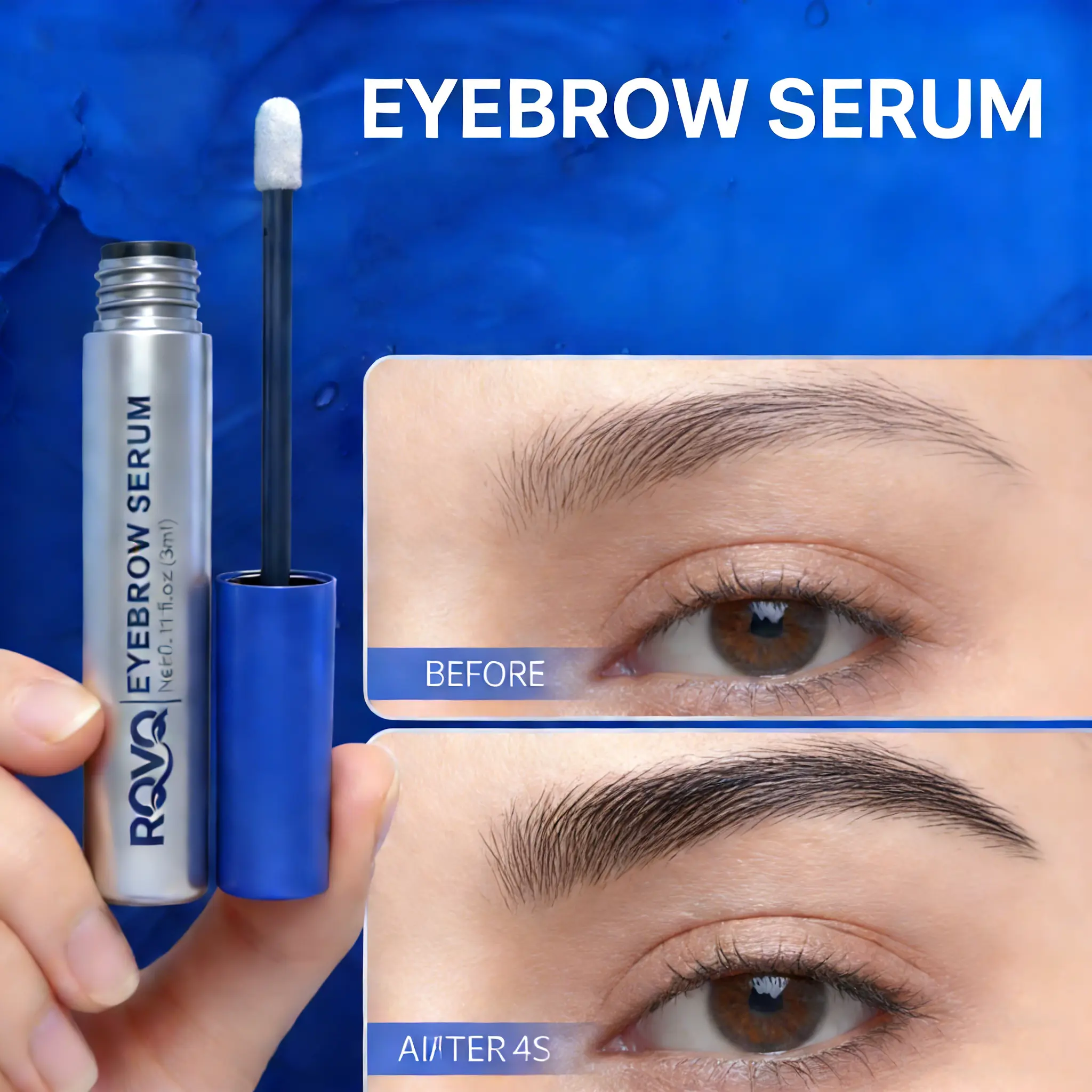 Eyebrow Serum Is Strong, Strengthening and Moisturizing, and The Eyebrow Roots Are Dense, Black and Naturally Slender. Eyebrow Conditioning Serum, Eyebrow Enhancer