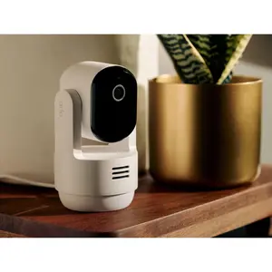 Arlo Essential Pan Tilt Indoor 2025 Release 2K Video 360º Coverage Smart Detection Advanced Audio Alerts Arlo Secure App Home Security Camera Monitor