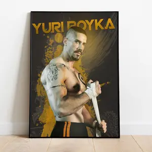 Yuri Boyka Poster, Movie Print, Wall Art, Gift for Film Fans. No Frame