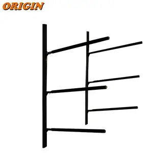 Origin Aluminum Indoor & Outdoor Kayak Rack Wall Mount Black Coated