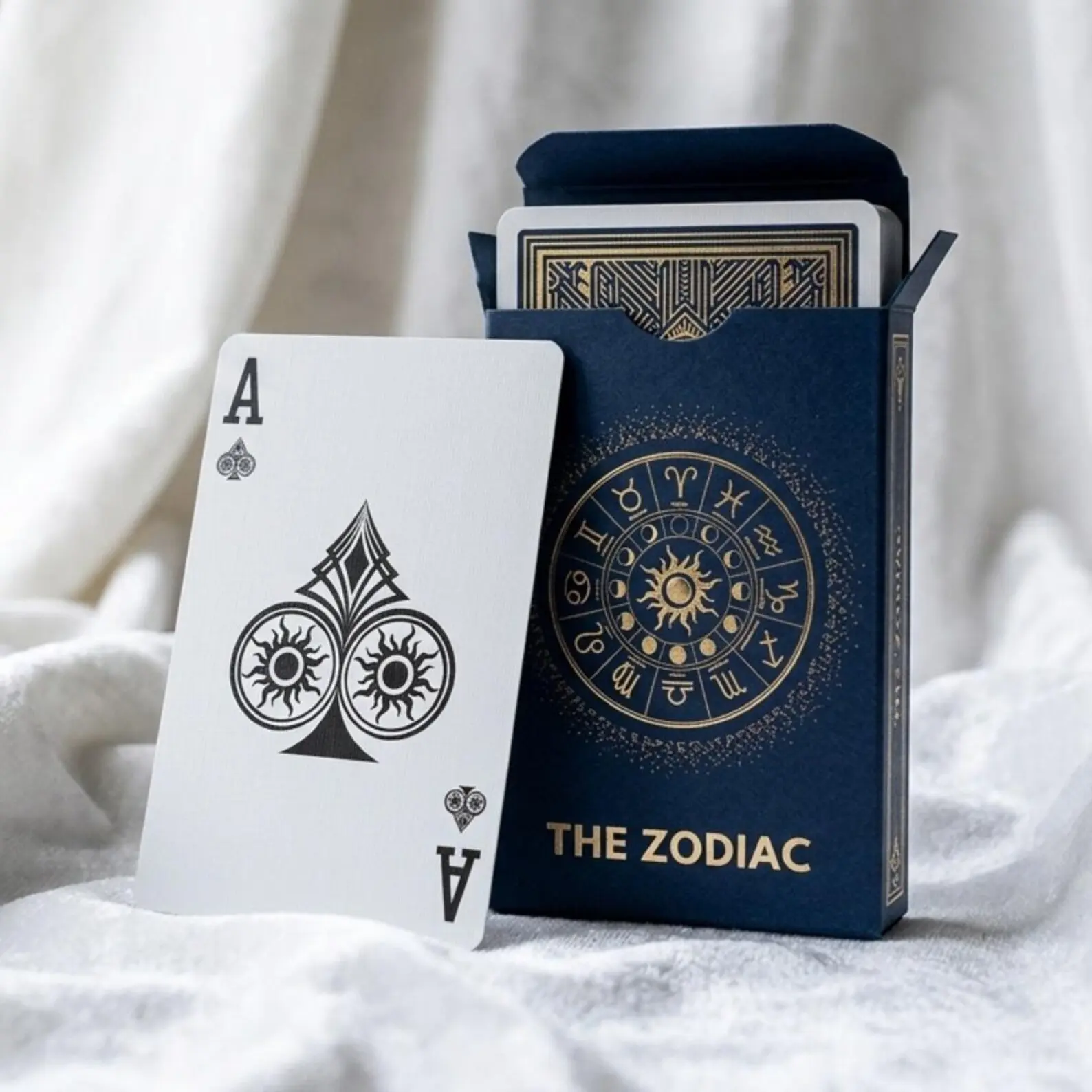 Zodiac Playing Cards, Waterproof PVC Poker Deck, Astrology Theme Collectible Card Deck, Gift for Astrology Lovers