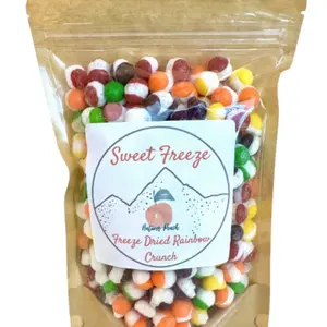 Freeze Dried Rainbow Crunch Candy Candies ( Skittles)
