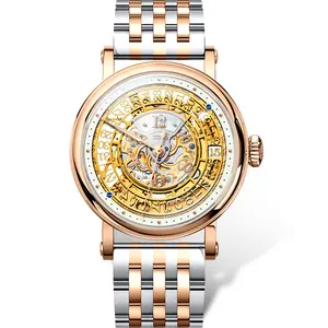 BORMAN BM3901 High-End Fashion Watch Men's Automatic Mechanical 316L Stainless Steel Case SapphireGlass 41mm Business Atmosphere