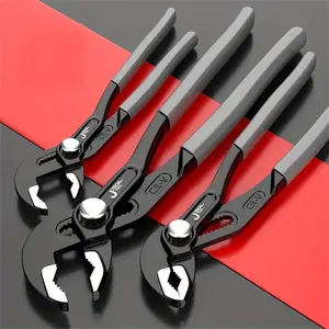 Multifunctional Universal Pipe Pliers, 1 Count Universal Wrench, Water Pump Pliers, Open Pipe Pliers, Large Nose Pliers, Car Repair Tool, Stainless Steel Pliers