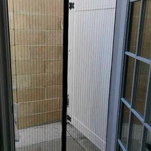 Mesh Mosquito Door Curtain, Breathable Magnetic Closure Door Curtain, Outdoor Screen Fence, Easy To Clean