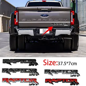 Ford Raptor Car 3D Sticker, Sticker For Cars, Car Decals, Durable Chrome Finish, Personalized Letter Mark, High Adhesive Self-Adhesive, Car Body Decoration Accessory