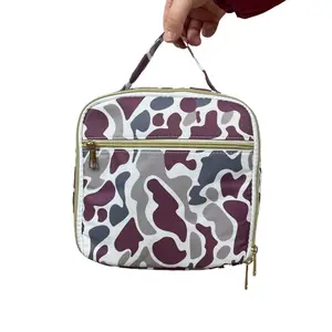 Camo Lunch Boxes Outdoor Insulation Lunch Box Hunting Bags