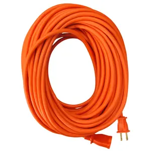 212 MAIN Master Electrician 02208ME 50 ft. Orange Round Shape Indoor/Outdoor UL Listed Vinyl Cord