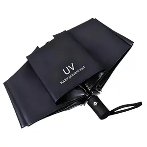 Travel Umbrella and Sunshade, Automatic Open/close, Durable Alloy Steel Frame, Compact Backpack/laptop Bag Size, Windproof Rainproof UV Protection, Windproof Folding Umbrella