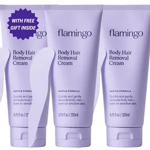 [Livestream] 3pcs Flamingo Body hair removal cream