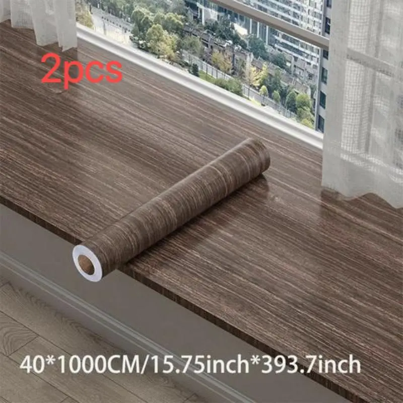 Wood Grain Pattern Wallpaper, Self-adhesive Wallpaper, Wall Decorative Sticker, Home Decor Wallpaper for Desktop, Countertop, Furniture