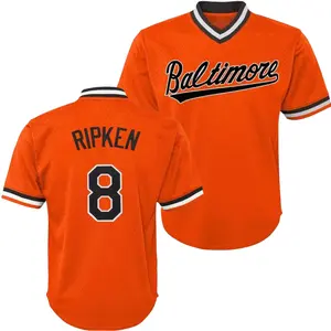 Men's Baseball Jerseys, Active Breathable V Neck Short Sleeve Sports Shirt For Training