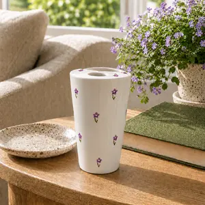 Handmade Ceramic Coffee Mug - 11 oz Ceramic Drinkware with Sip Hole, Microwavable, Dishwasher-Safe, Washable Travel Mug, Ideal Gift for Coffee Lovers