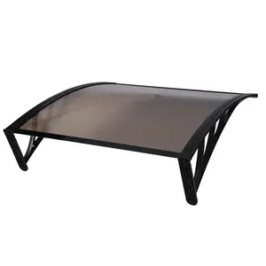 Window Awning Rainproof Sun Shade Door Canopy Windproof Door Awning Cover for Garden Outdoor 100cm / 39.37in