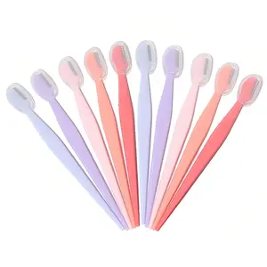 Eyebrow Trimming Tool Set, 10pcs/20pcs Eyebrow Shaping Razor, Eyebrow Trimmer, Facial Hair Shaving Tool, Makeup Tool for Women, Cosmetic, Eyebrow Styling Kit