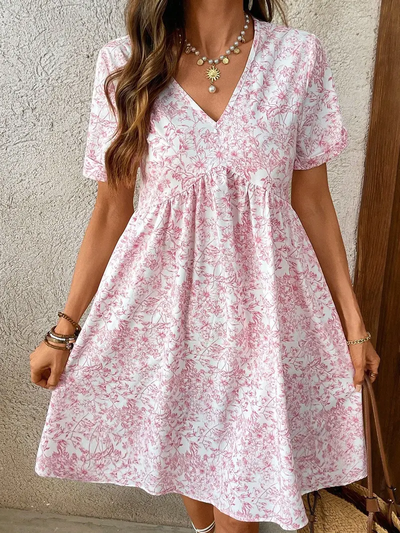 dress spring summer PRETTYGARDEN Spring Casual Dresses for Women Summer Business Work Midi