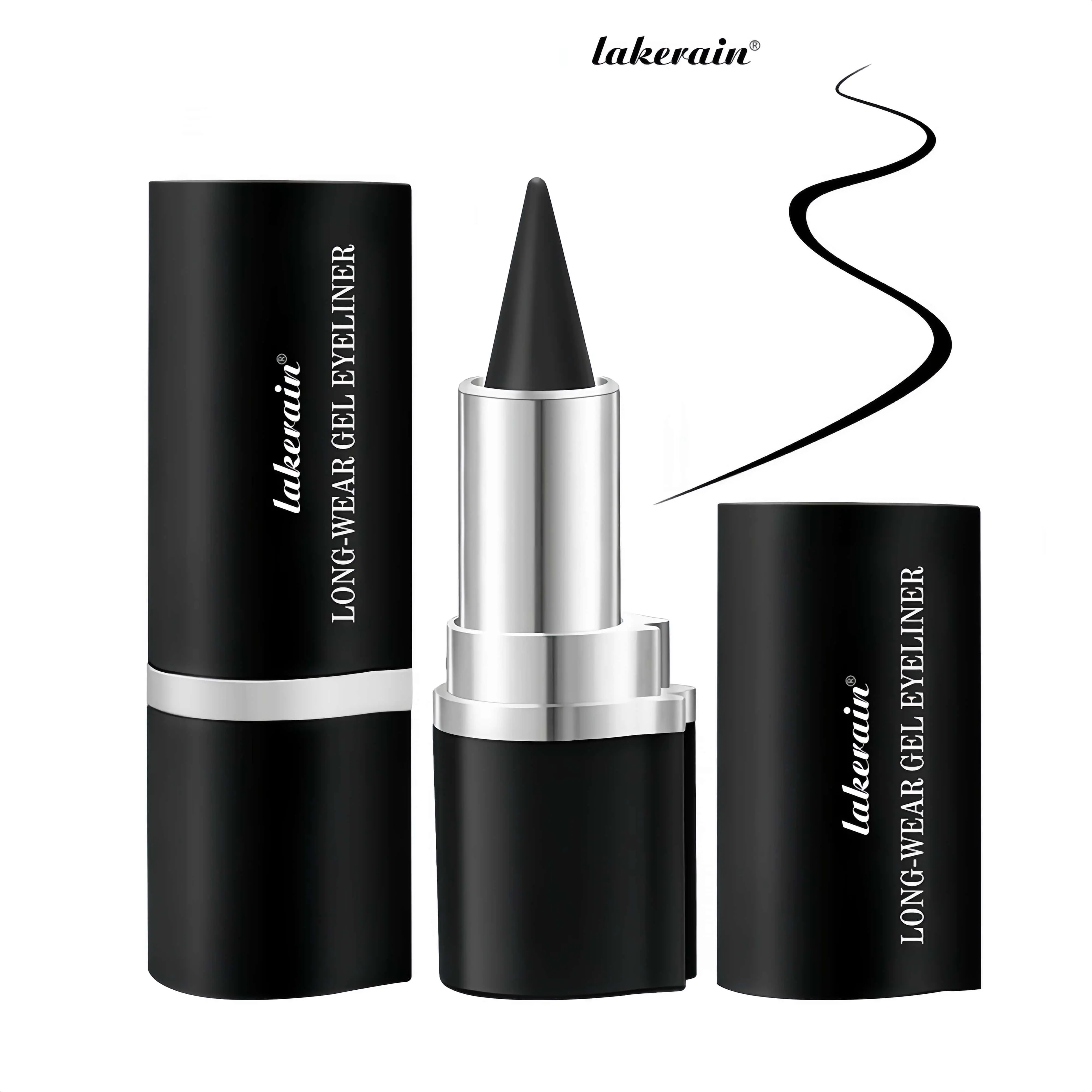 Waterproof gel eyeliner.- For  Eyebrows - Water Resistant, Natural Look, Easy to Use, Long Lasting - Pencil，Waterproof Eyebrow Pencil,  Long Lasting Curved Eyebrow Pen, Easy To Use Eye Brow Makeup Tool