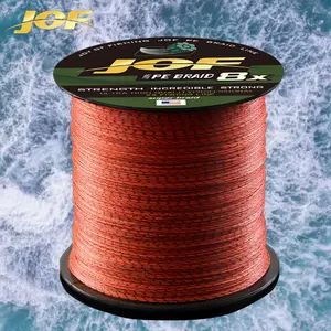 Jof X8 8 Strand Braided Fishing Line 500m Japan High Quality Pe Line Superior Strength 22lb-60lb Saltwater Freshwater Carp Fishing Gear Fishing Tackle