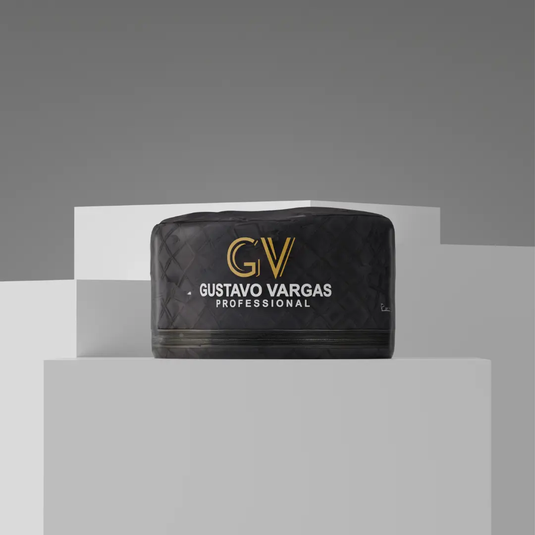 Gustavo Vargas Thermal Cap - Black, Durable Material, Ideal for Heatless Haircare Use