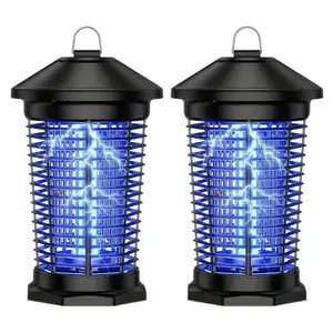 Portable Mosquito Zapper Fly Zapper Indoor, High Powered Mosquito Killer Lamp, Hanging Waterproof Bug Light Zapper for Patio Backyard Home Garage Camping，mosquito killer for bedroom quiet，bug zapper for backyard#fathersdaygifts
