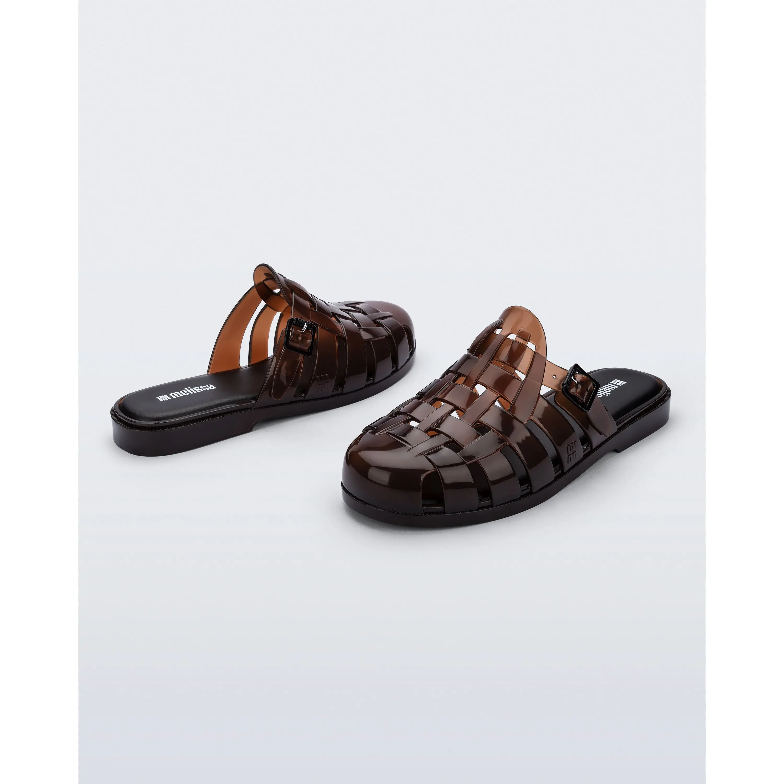 Melissa Possession Mule Slip-On Shoes with Iconic Jelly Weave Design, Retro, Footwear, Classic, Mules, Women Melissa Possession Mule Slip-On Shoes with Iconic Jelly Weave Design, Retro, Footwear, Classic, Mules, Women