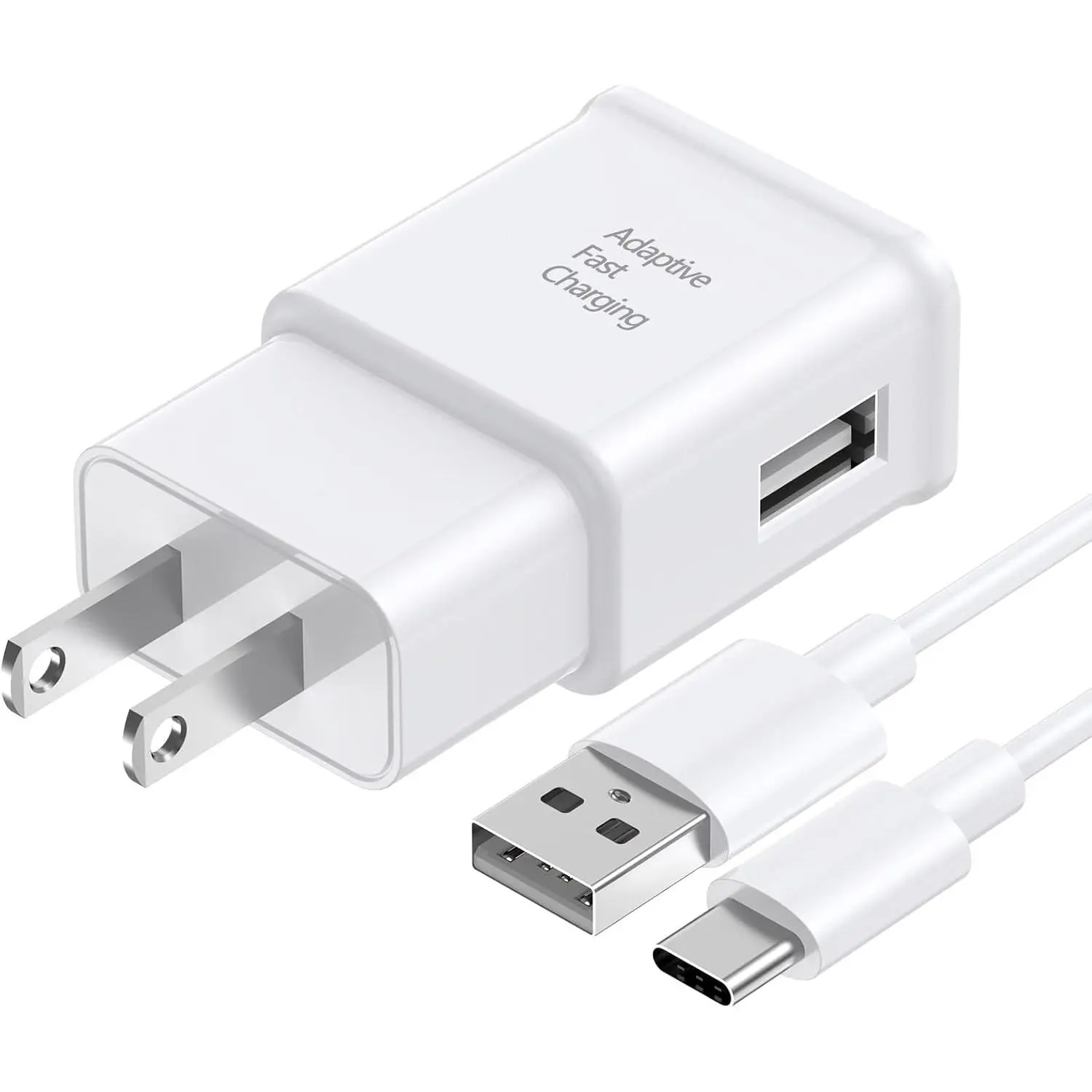 Fast Charger for Samsung Charger Fast Charging USB Type C 6.6ft Cable Cord for Samsung Galaxy Phone S10/S10e/S10+/S9/S9+/S8/S8+/S25/S24/S23/S22/S21/S20/Ultra/Note 20/Note 10/Note 9/ Fast Charger