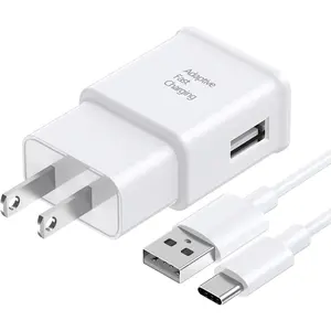 Fast Charger for Samsung Charger Fast Charging USB Type C 6.6ft Cable Cord for Samsung Galaxy Phone S10/S10e/S10+/S9/S9+/S8/S8+/S25/S24/S23/S22/S21/S20/Ultra/Note 20/Note 10/Note 9/ Fast Charger