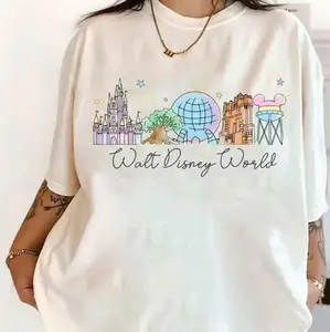 Walt Park Icon Epcot Comfort Colors And Gildan, Animal Kingdom Magic Outfit Matching Family Vacation Unisex