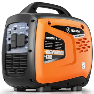 Efurden 5000W Portable Inverter Generator for Home Emergency Backup Power, Super Quiet Small Gas Powered Generator for Camping, RV, Outdoor, Jobsite with ECO Mode, Parallel Capable, EPA Compliant