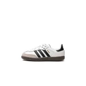 Adidas Samba OG 1 TD Sports Sneaker - "White Black Gum" Colorway, Style Code IE3679