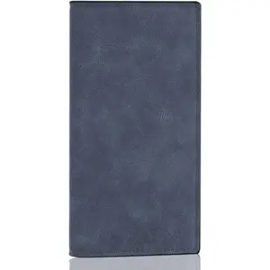 Leather Checkbook Cover for Men and Women Checkbook Holder Wallet RFID Blocking