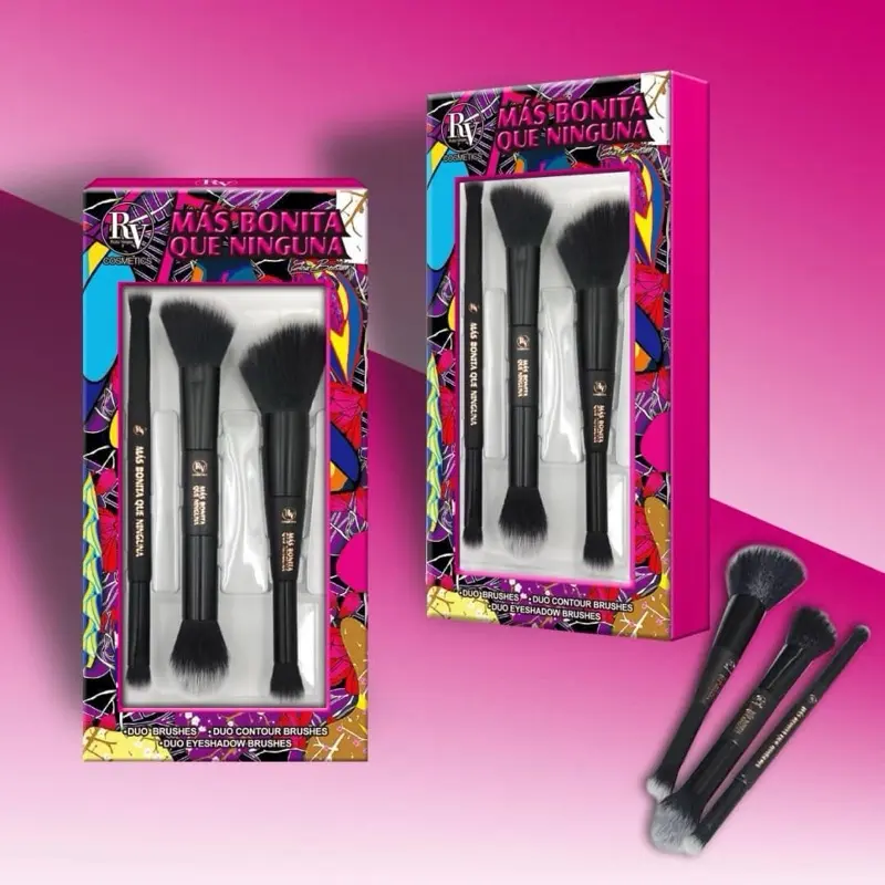 6 En 3 Brush Set + 3 lip sticks 6 En 3 Brush Set + 3 lip sticks