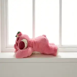 40cm super soft teddy bear plush pillow, cute and skin-friendly, a cozy companion for the bedroom, and a perfect Easter gift.