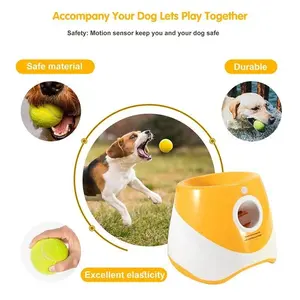 Interactive Dog Ball Launcher  Automatic Dog Toy with 3 Distance Settings balllauncher