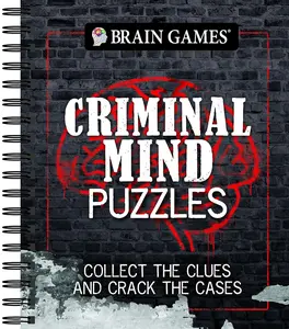 Brain Games - Criminal Mind Puzzles Spiral-bound – December 15, 2018