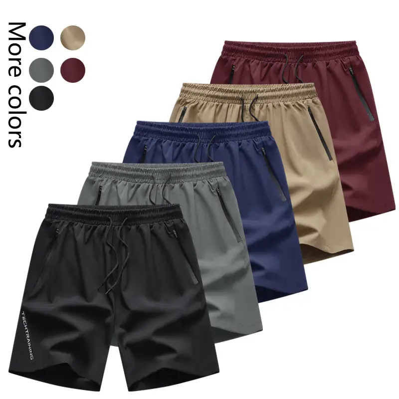 Men's summer shorts, athletic shorts suitable for outdoor activities, running, fitness, and training.