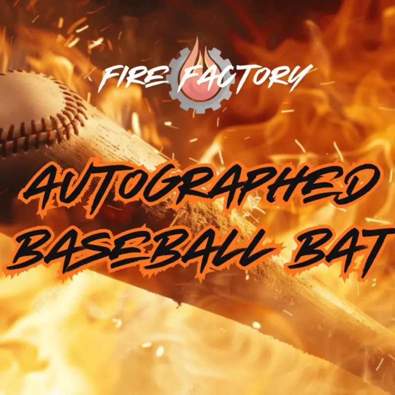 Autograph Baseball Bat (Trios)