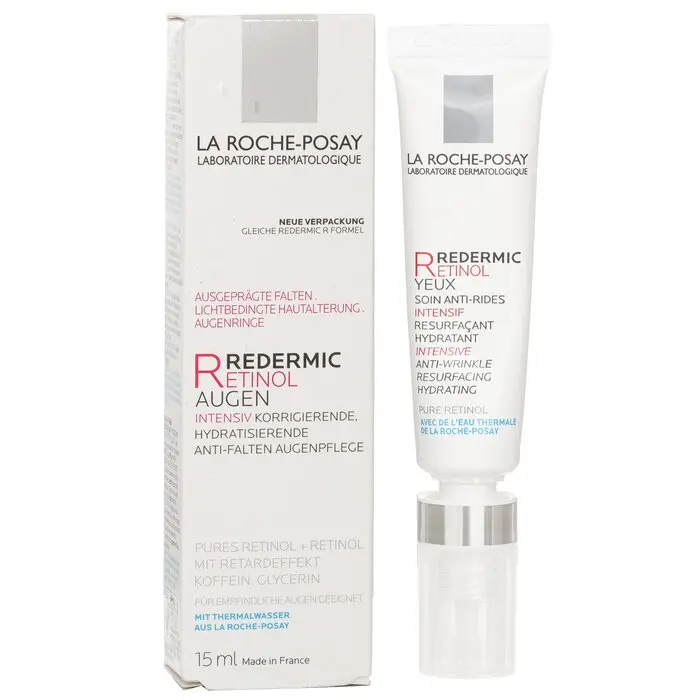 Redermic R Eyes Dermatological Anti-Aging Eye Corrector (Intensive) 15ml/0.5oz, Under Eye Brightener, Firming Eye Cream