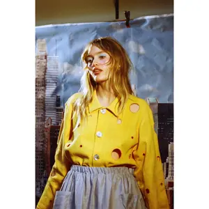 Unisex Swiss Cheese Jacket