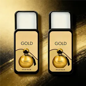 Portable Solid Perfume Fragrance, Women's Perfume Substitute, Fragrance Blend, Elegant Fragrance, Sulfate-Free, Non-Toxic, Recyclable, Single Item Pack